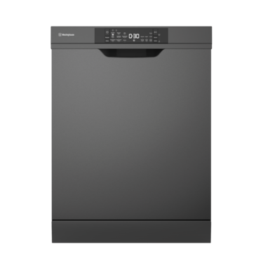 60cm Dark Stainless Steel 15 Place Built Under Dishwasher