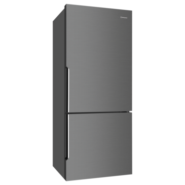 453L Dark Stainless bottom mount fridge