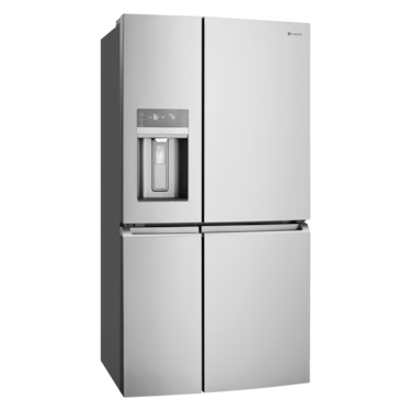 609L Quad Door fridge - Stainless steel