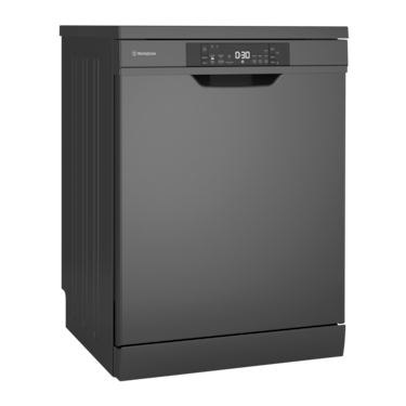 60cm Dark Stainless Steel 15 Place Freestanding Dishwasher