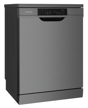 Freestanding dishwasher, dark stainless