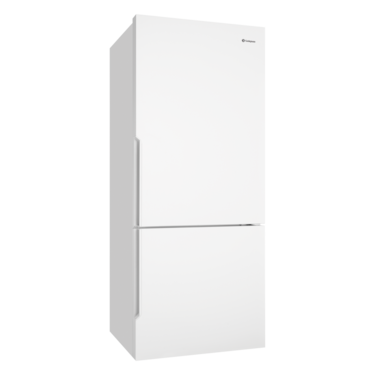 453L White bottom mount fridge