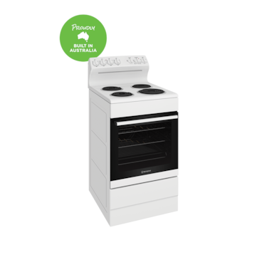 54cm electric freestanding cooker, white