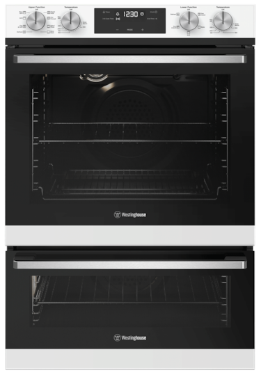 60cm multi-function 8/5 duo oven, white