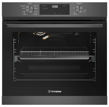 60cm multi-function 8 oven with AirFry, dark stainless steel