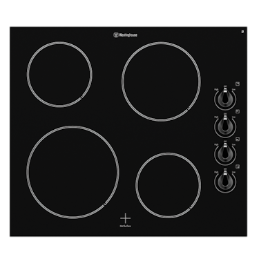 60cm 4 zone electric ceramic cooktop