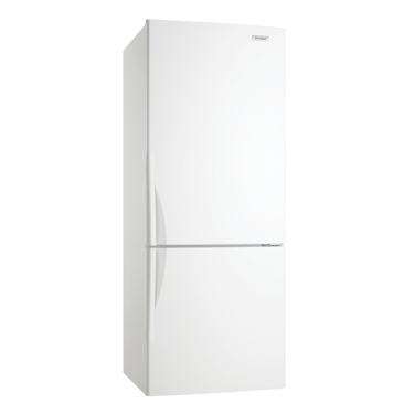 400L white bottom freezer fridge