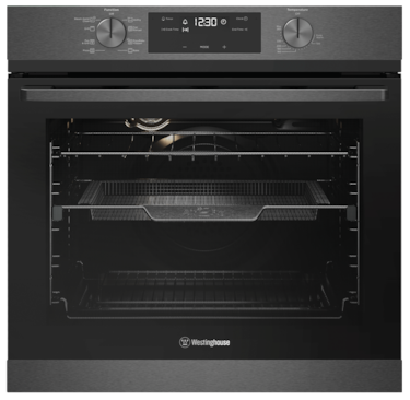 60cm multi-function 8 oven with AirFry, dark stainless steel