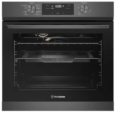 60cm multi-function 8 oven with AirFry, dark stainless steel